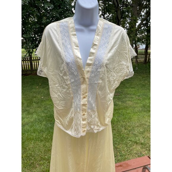 Vintage Lily Of France Lingerie Set With Lace Trim Large - Picture 3 of 11